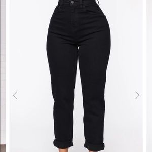 Fashion Nova- I got it from my mama Black Jean